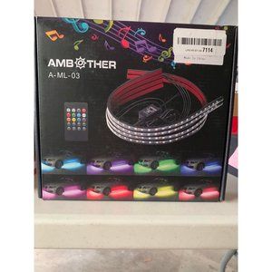 AMBOTHER Car Led Light W/ Remote